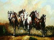 unknow artist Horses 053 Germany oil painting artist